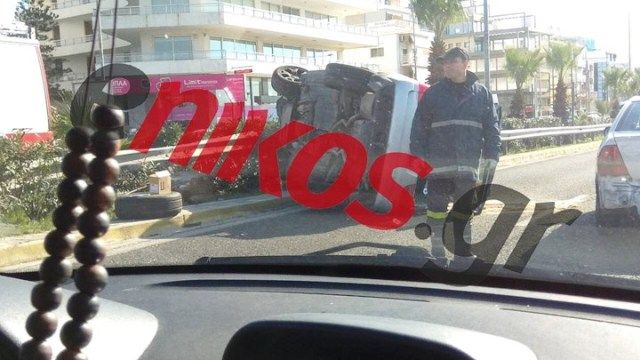 Σοβαρό τροχαίο στην παραλιακή