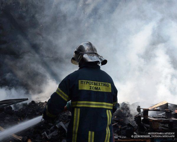 Πυρκαγιά σε μονοκατοικία στον Άγιο Δημήτριο