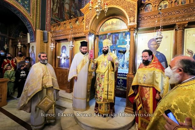 Χειροτονία διακόνου στην Αγία Μαρίνα Ηλιουπόλεως