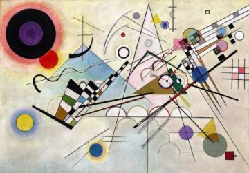 Ο πίνακας ''Composition Viii'' (Σύνθεση 8), του Wassily Kandinsky, 1923