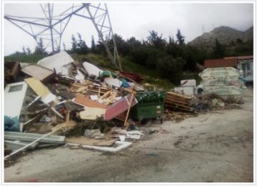 Χωματερή στο βουνό -πλάι στο γκαράζ- με ευθύνη της Δημοτικής Αρχής! Ποιος θα απολογηθεί για αυτή την αθλιότητα;